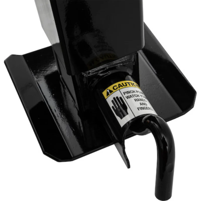 Buyers Products 12 Inch Heavy-Duty Side Pin 4 Inch Square Jack - No Handle Model 0091410 - Image 7