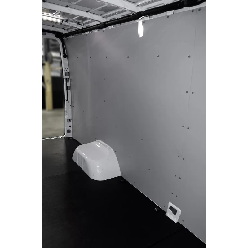LEGEND EconoLite Wall Liner ONLY - Mercedes Sprinter 170" Wheelbase Cargo Van High Roof - Textured Grey - Single Side Door Model 05M03-20 - Image 2