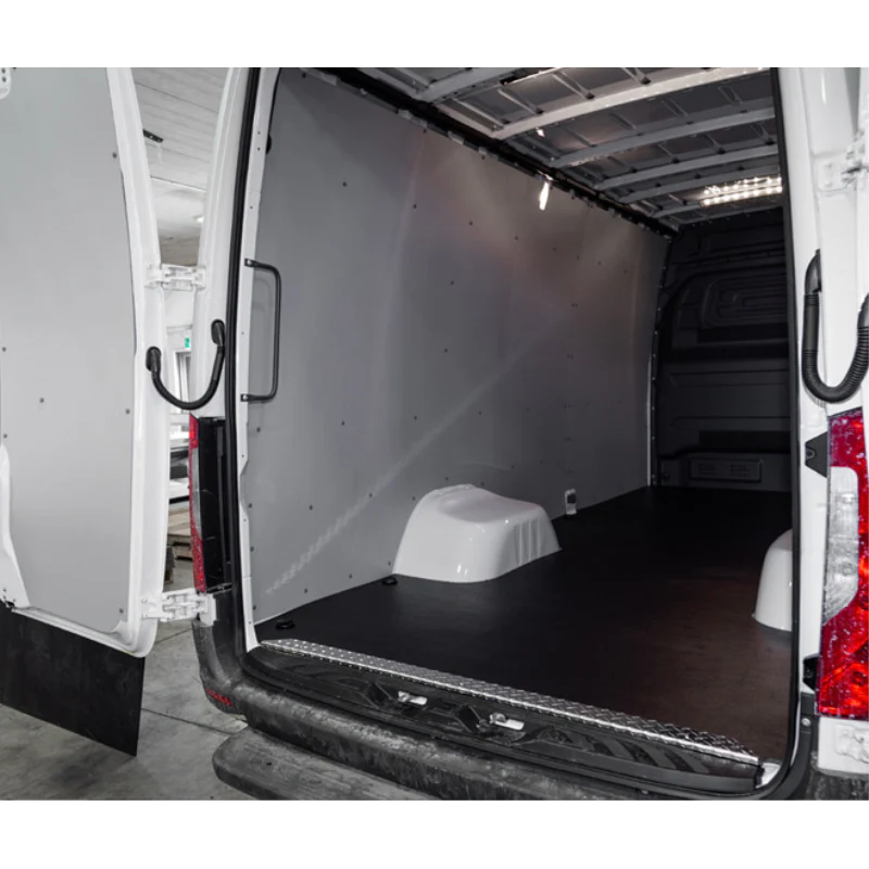 LEGEND EconoLite Door Liner ONLY - Dual Doors Mercedes Sprinter (all Wheelbase lengths) Cargo Van High Roof - Textured Grey Model 07M00-20-H.2 - Image 2