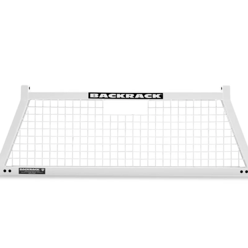BACKRACK SAFETY White Finish Frame Rack Only Fits Chev/GMC/Ram/Ford/Toyota/Nissan/Mazda Model 10200W - Image 3