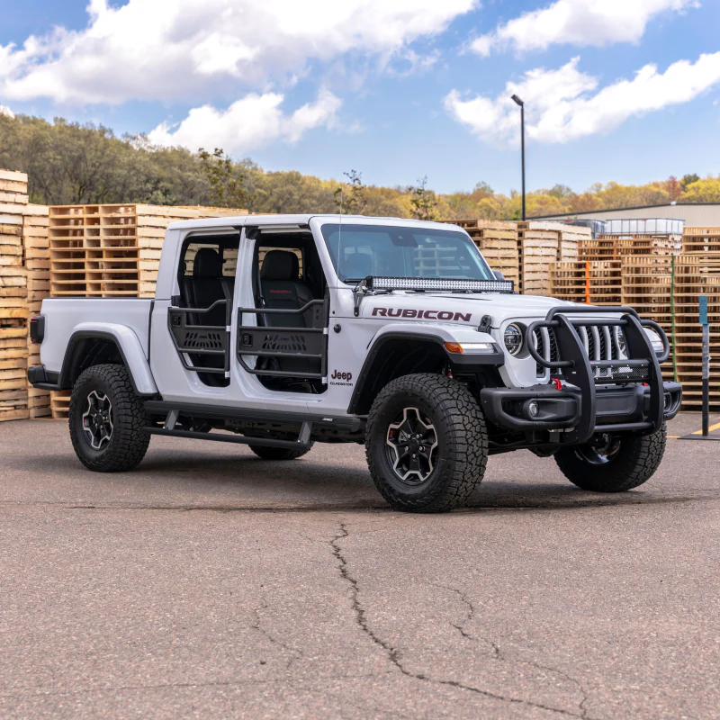 ARIES Black Steel Grille Guard, Select Jeep Wrangler JL Model 1053 - Image 9
