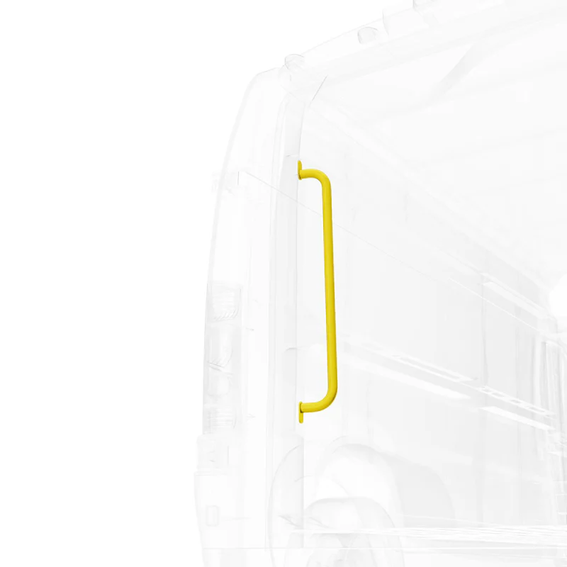 LEGEND Rear Grab Handles (Set) RAM ProMaster (all WB lengths) - Yellow Model 11R00-40 - Image 3