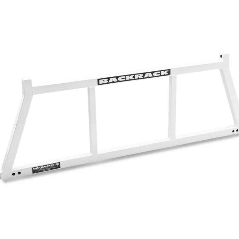 BACKRACK OPEN RACK; White; 17-24 F250/350/450 SD (Aluminum Body), 99-16 F250/350/450 SD Model 14700W - Image 2