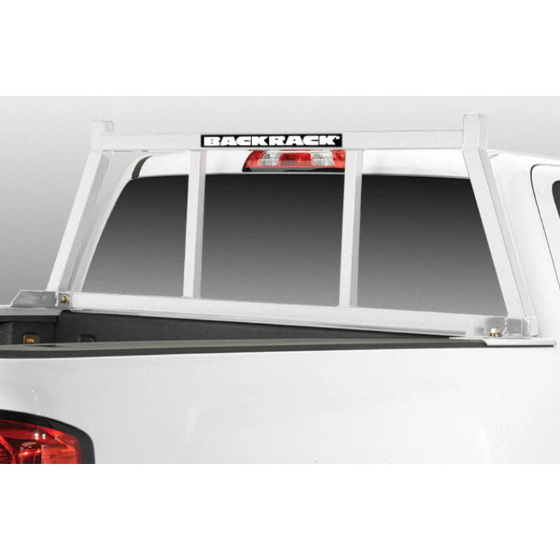 BACKRACK OPEN Rack; White; Silv/Sierra/GM Pickup/F150/Titan/Tundra/D/W Series/Ram w/o RB Model 14800W - Image 6