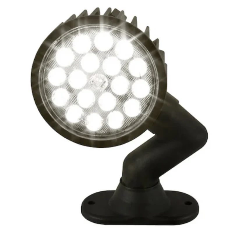 Buyers Products 5 Inch Ultra Bright Articulating Round Wide LED Spot Light Model 1492146