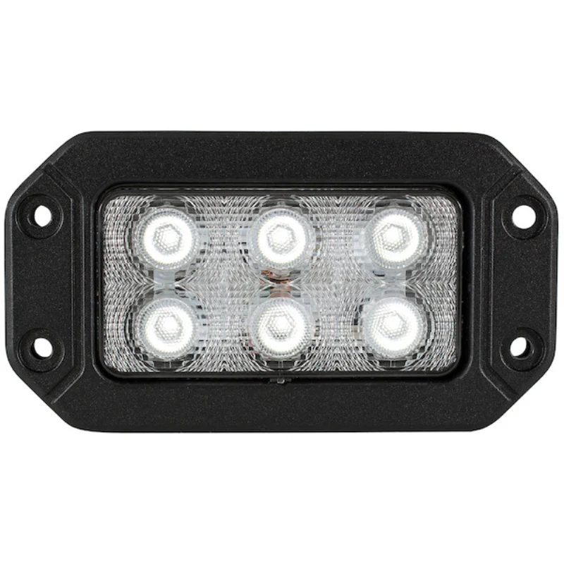 Buyers Products Recessed 6.5 Inch Wide LED Rectangular Flood Light Model 1492191 - Image 3