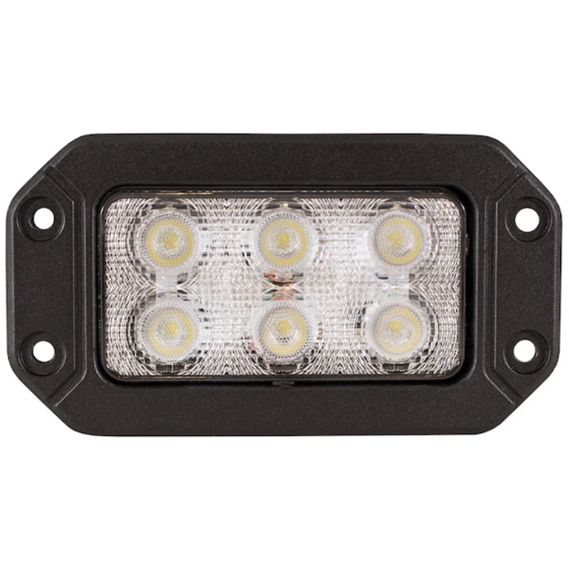 Buyers Products Recessed 6.5 Inch Wide LED Rectangular Flood Light Model 1492191 - Image 4