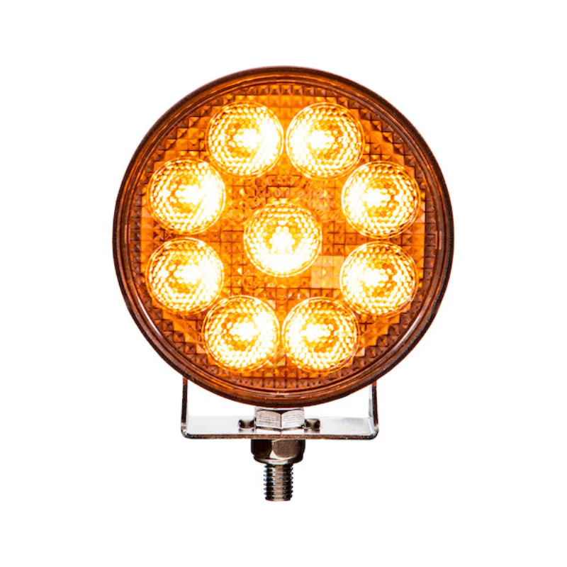 Buyers Products Ultra Bright 4.5 Inch LED Round Flood Light with Strobe - Round Lens Model 1492231 - Image 2
