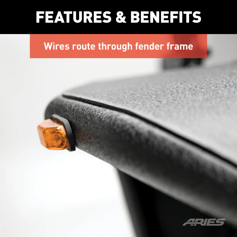 ARIES Jeep Fender Flare LED Side Markers Model 1500240 - Image 5