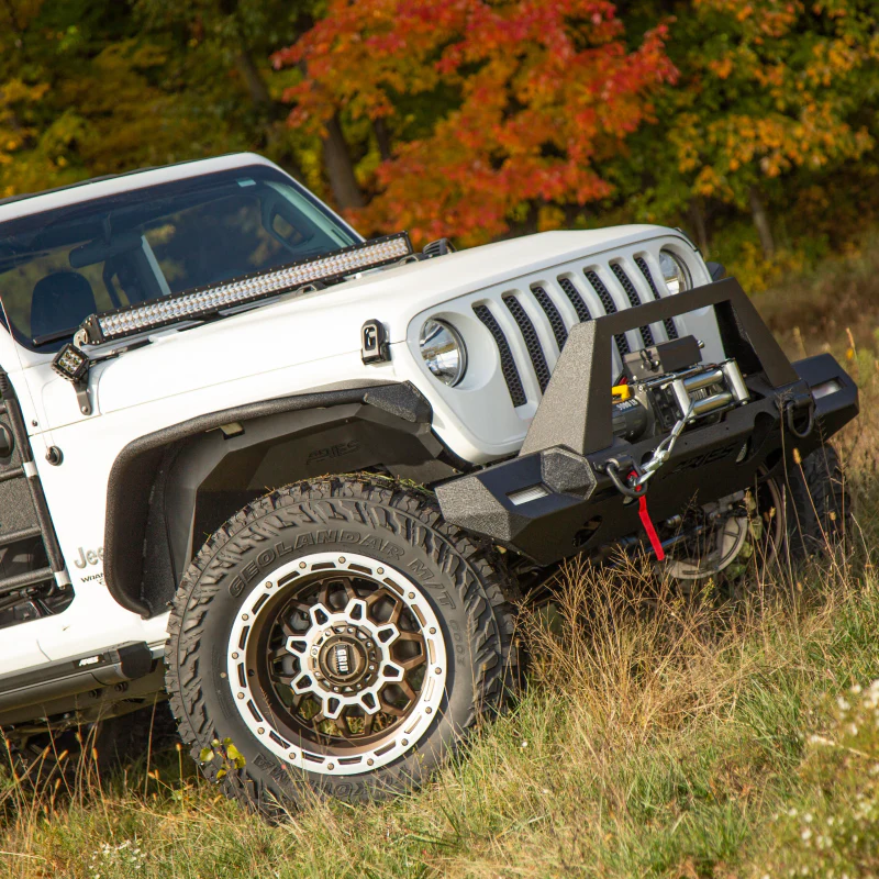 ARIES Jeep Wrangler JL Aluminum Front Inner Fender Liners Model 1500550 - Image 8
