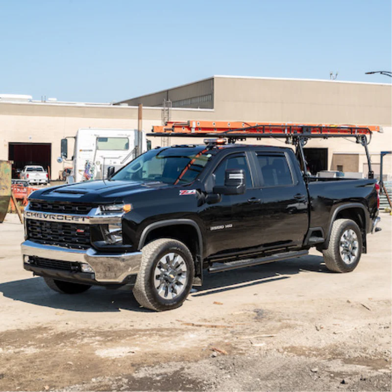 Buyers Products 13 Foot Black Steel Truck Ladder Rack Model 1501153 - Image 9