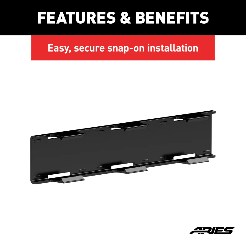 ARIES LED Light Cover for 10" Single-Row Light Bars Model 1501261 - Image 5