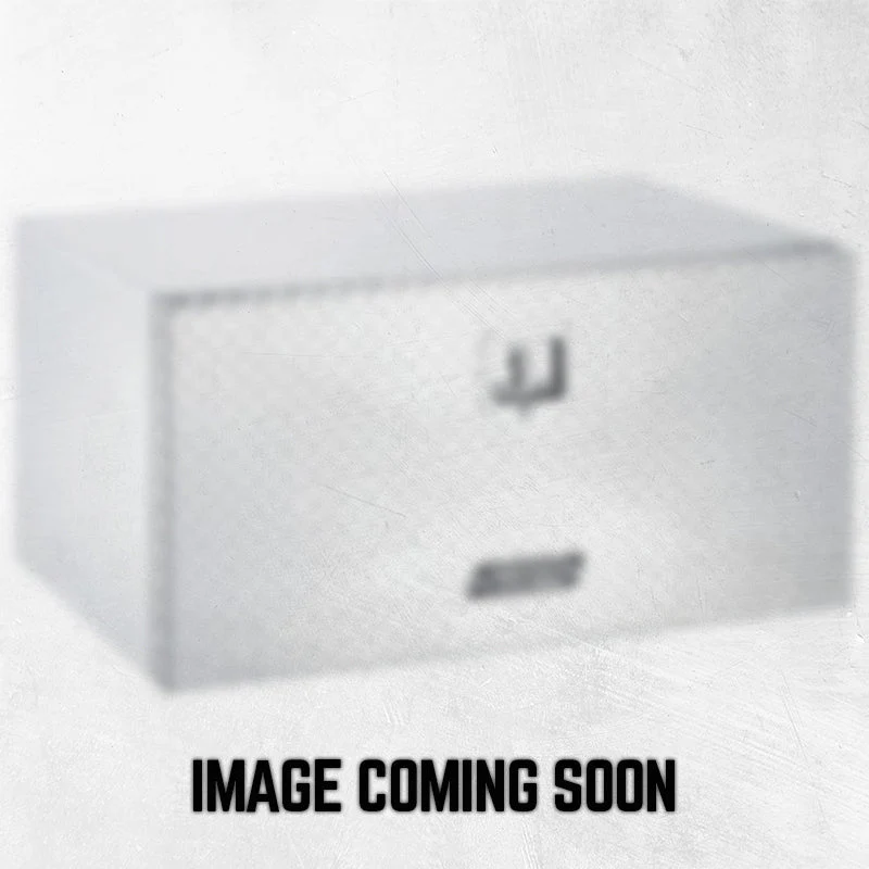 ProTech Underbody Box - 18X24X24 Diamond Plate Driver Side Barn Door Style Latch Bright Aluminum Model 20-2090DL