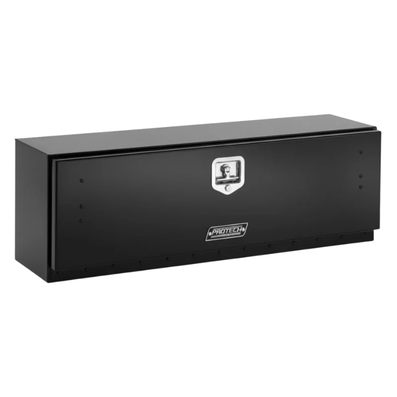 ProTech Underbody/Top Mount Box 18X18X18 Drop Smooth Drop Door Style, Matte Black Model 20-2068-TB
