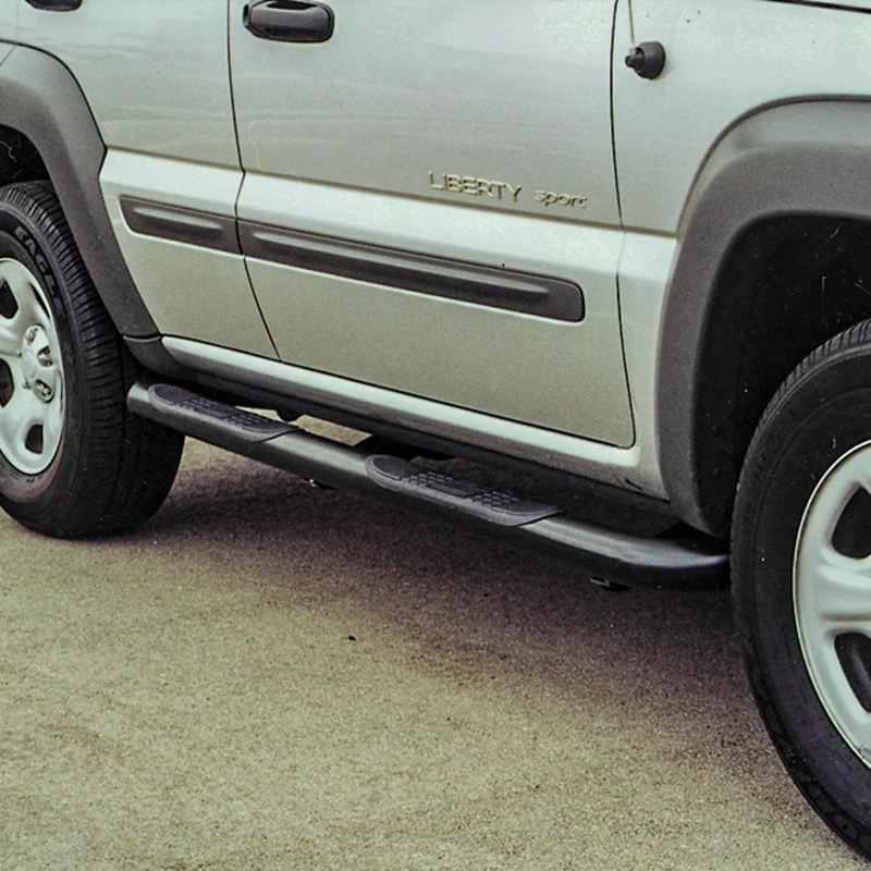 ARIES 3" Round Black Steel Side Bars, Select Jeep Liberty Model 201002 - Image 8