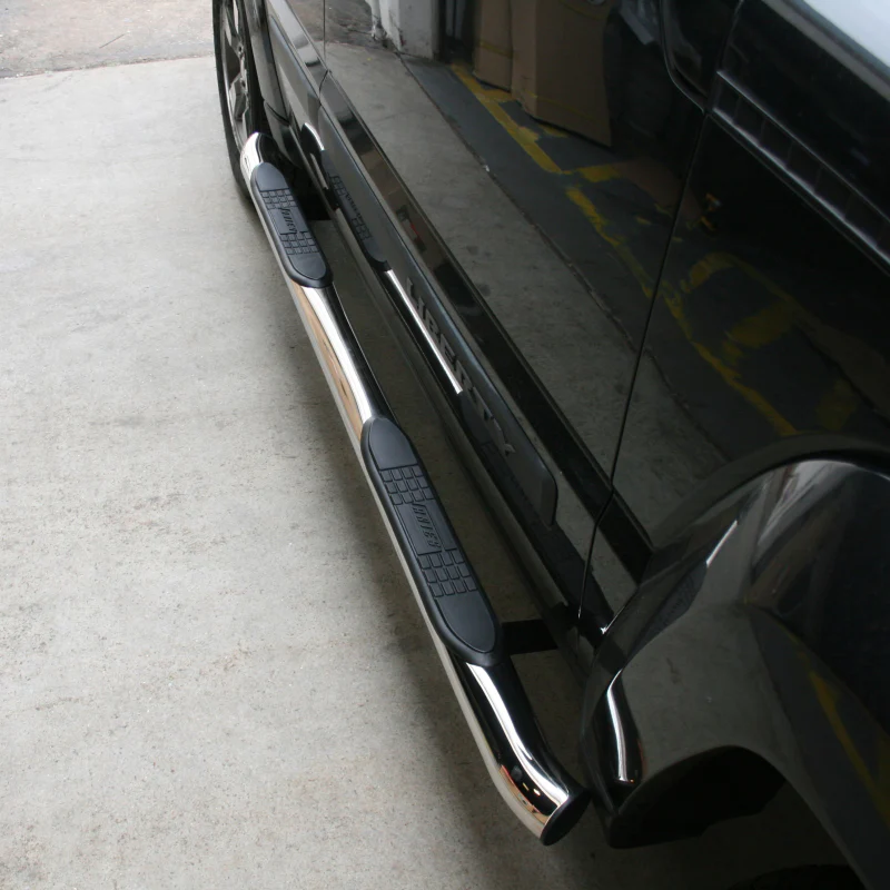 ARIES 3" Round Polished Stainless Side Bars, Select Jeep Liberty Model 201005-2 - Image 7