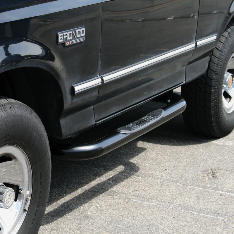 ARIES 3" Round Black Steel Side Bars, Select Ford Bronco, F-150 Model 203001 - Image 8