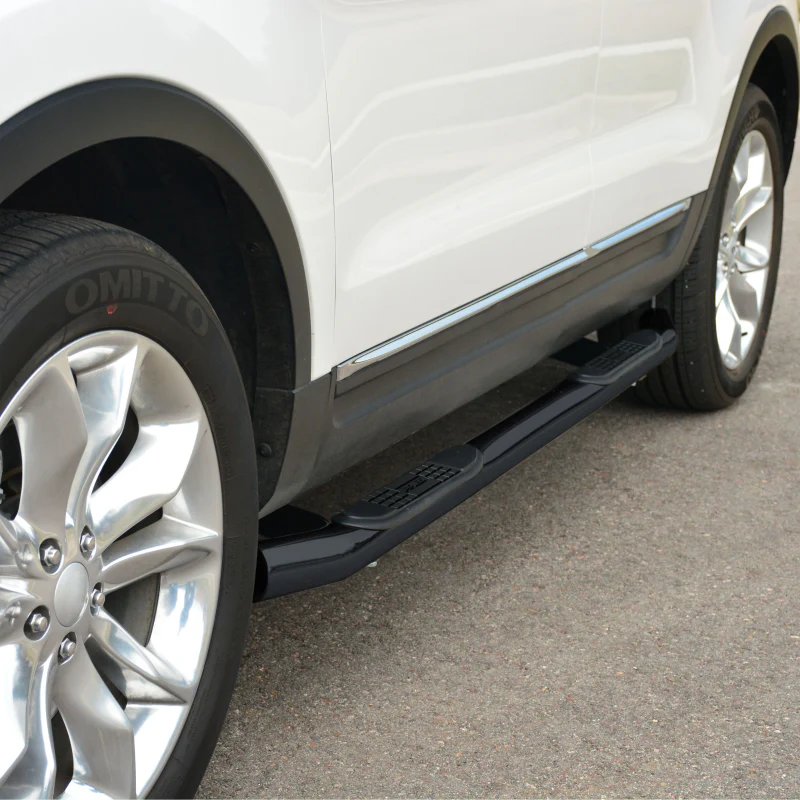 ARIES 3" Round Black Steel Step Nerf Bars Model 203041 - Image 7