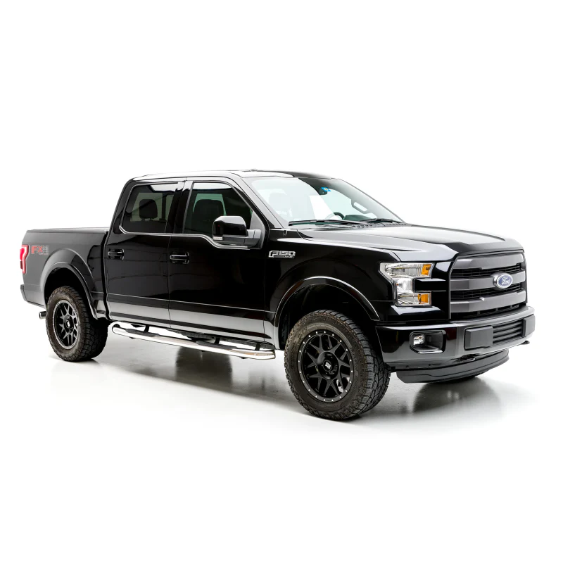 ARIES 3" Round Polished Stainless Step Nerf Bars Model 203043-2 - Image 7