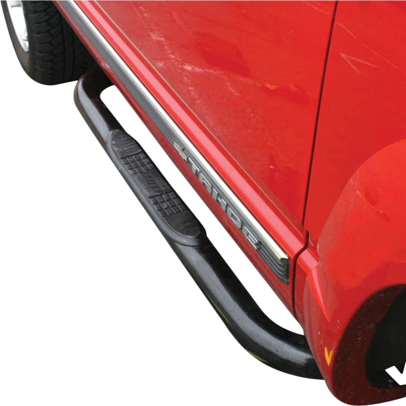 ARIES 3" Round Black Steel Step Nerf Bars Model 204018 - Image 7
