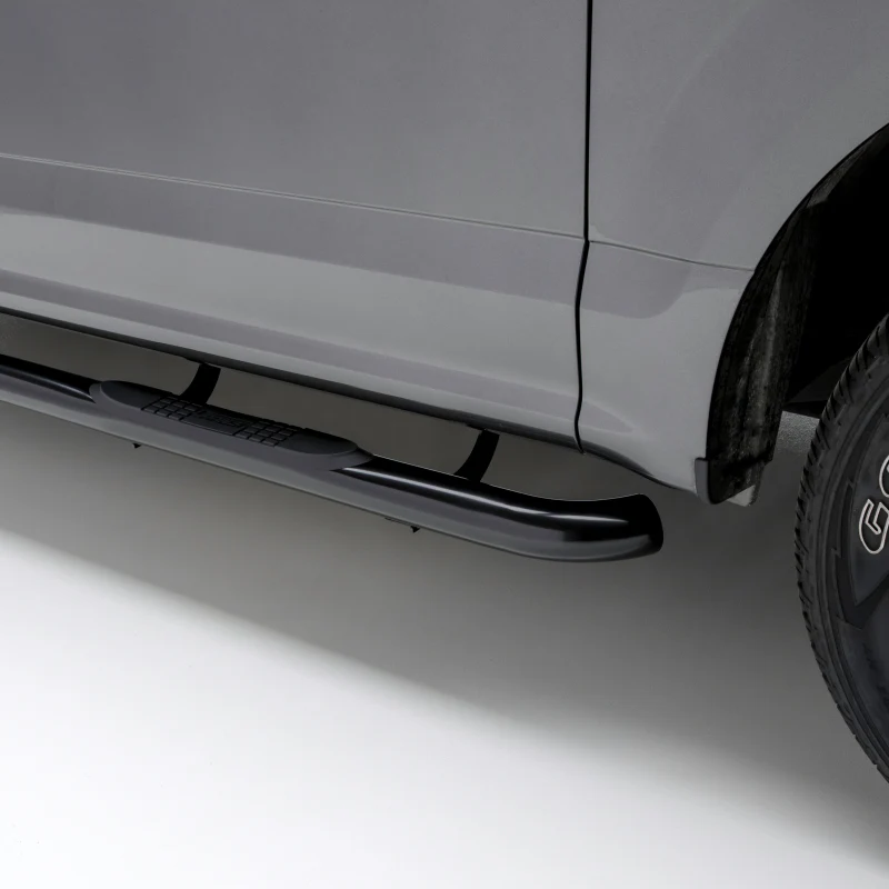 ARIES 3" Round Black Steel Step Nerf Bars Model 204051 - Image 7