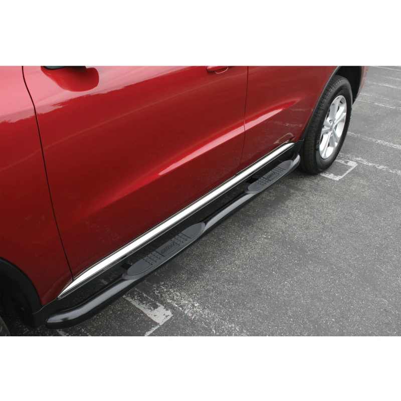 ARIES 3" Round Black Steel Step Nerf Bars Model 205031 - Image 7