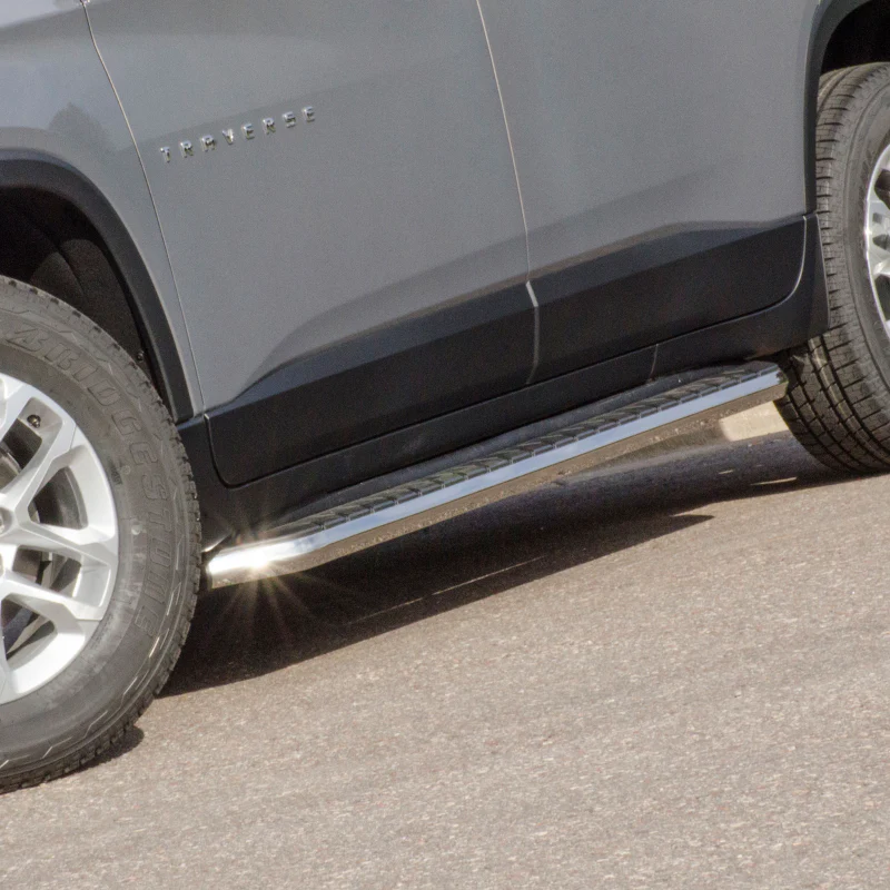ARIES AeroTread 5" x 76" Polished Stainless Running Boards Model 2051020 - Image 2