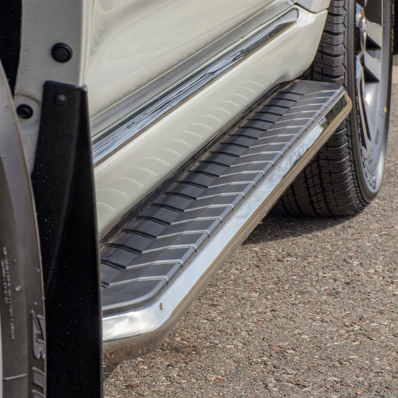 ARIES AeroTread 5" x 70" Polished Stainless Running Boards Model 2051021 - Image 2
