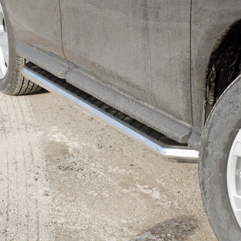 ARIES AeroTread 5" x 73" Polished Stainless Running Boards Model 2051038 - Image 2