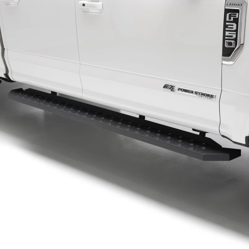 ARIES RidgeStep 6-1/2" x 53" Black Steel Running Boards Model 2055520 - Image 4
