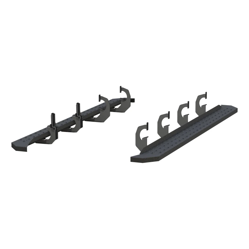 ARIES RidgeStep 6-1/2" x 91" Black Steel Running Boards Model 2055531