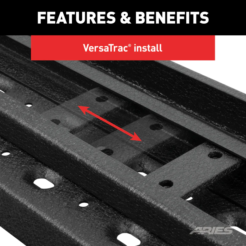 ARIES RidgeStep 6-1/2" x 96", 36" Steel Running Boards, Select Sprinter 2500, 3500 Model 2055534 - Image 6