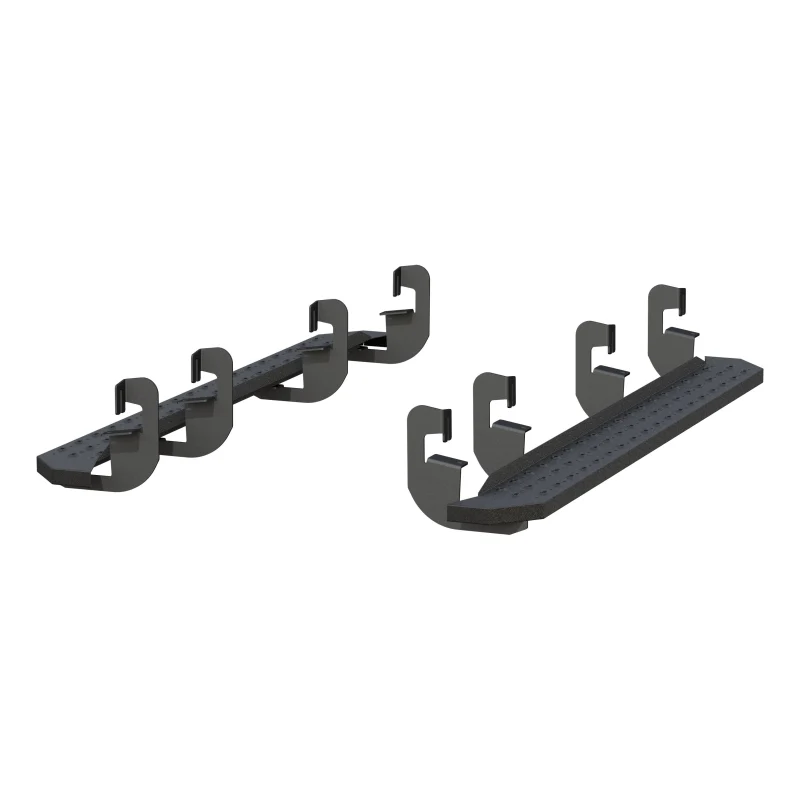 ARIES RidgeStep 6-1/2" x 75" Black Steel Running Boards Model 2055551