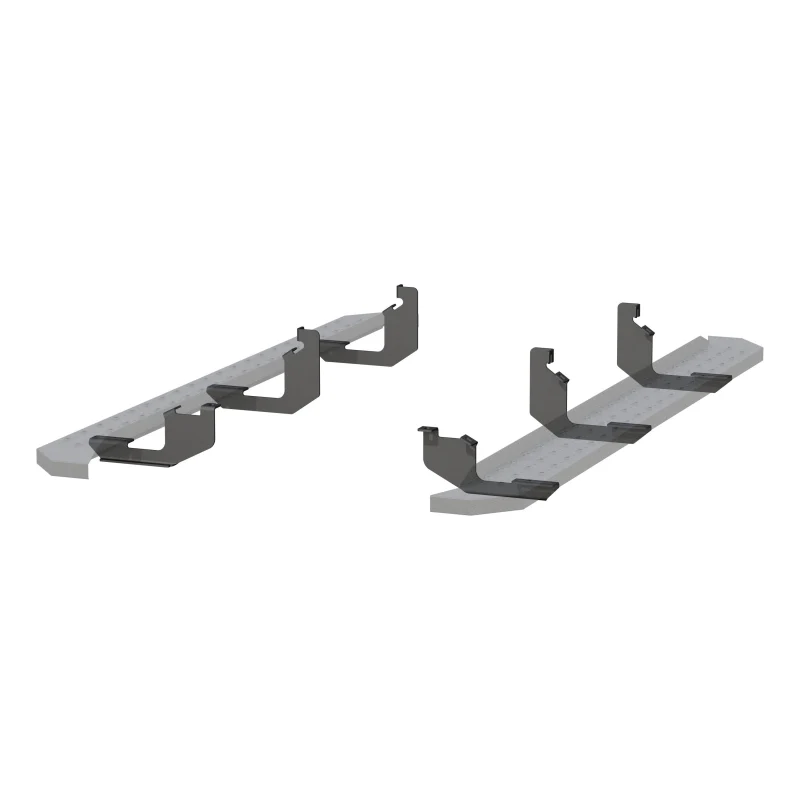 ARIES RidgeStep 6-1/2" x 85" Black Steel Running Boards Model 2055552 - Image 7