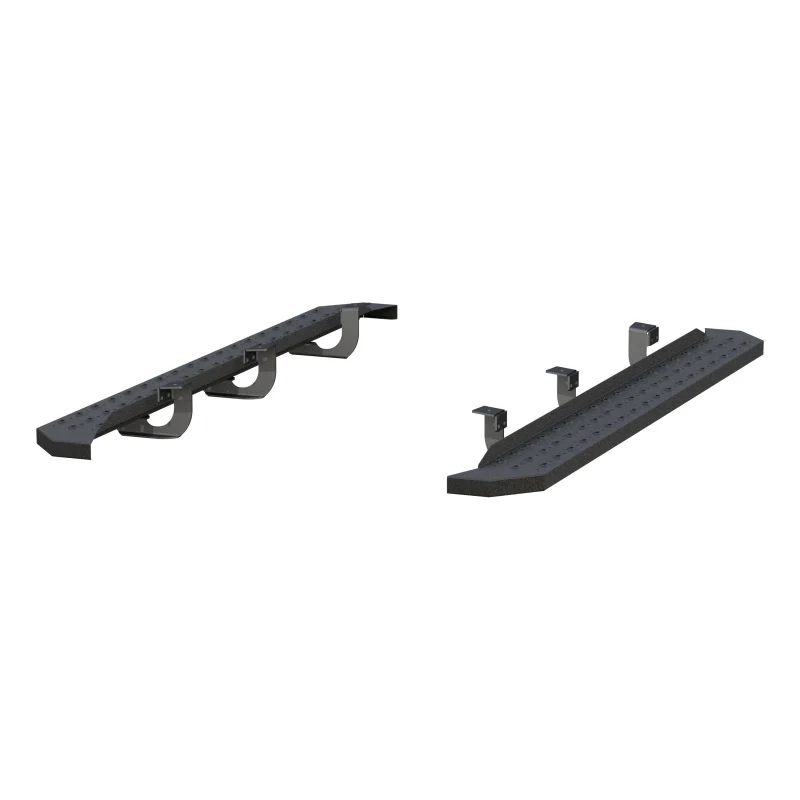 ARIES RidgeStep 6-1/2" x 75" Black Steel Running Boards Model 2055554