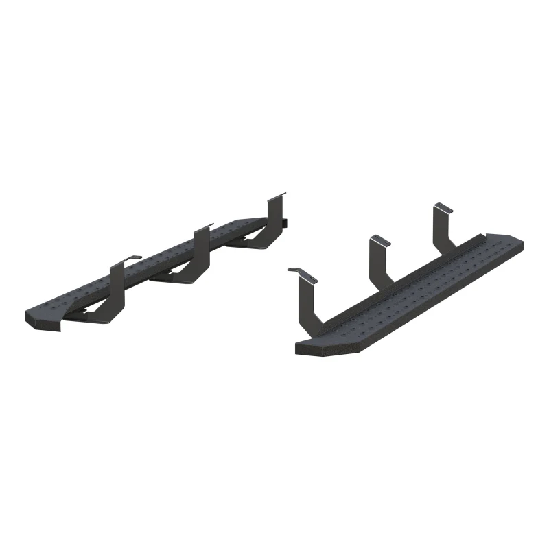 ARIES RidgeStep 6-1/2" x 85" Black Steel Running Boards Model 2055555