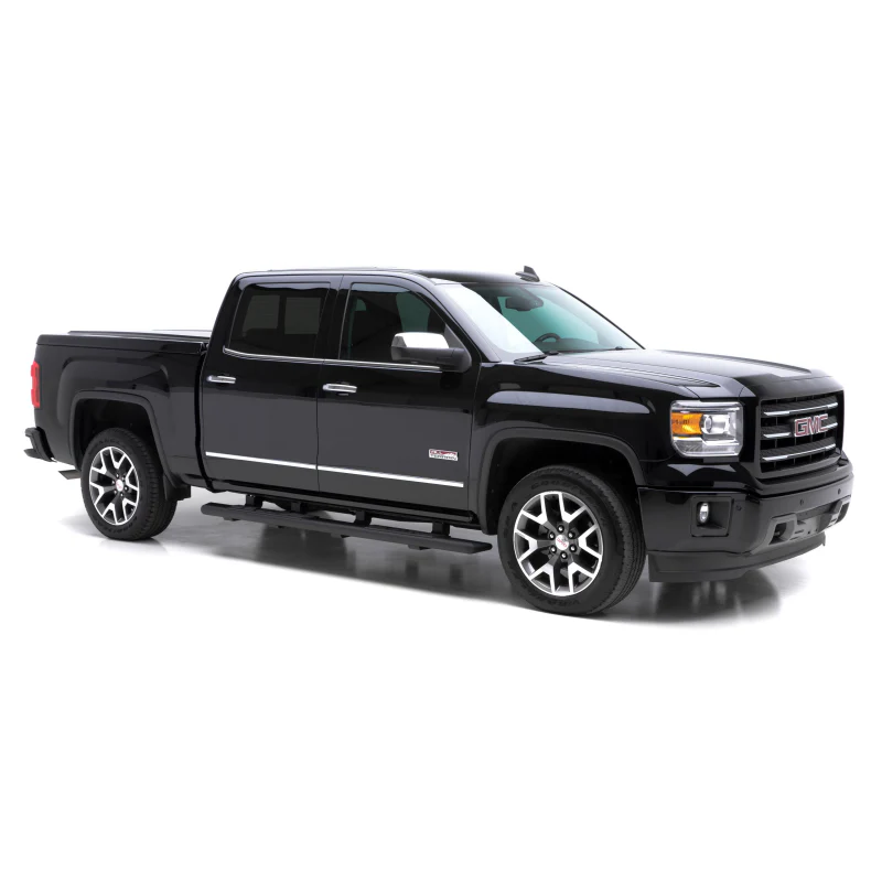 ARIES AscentStep 5-1/2" x 85" Black Steel Running Boards (No Brackets) Model 2057985 - Image 2