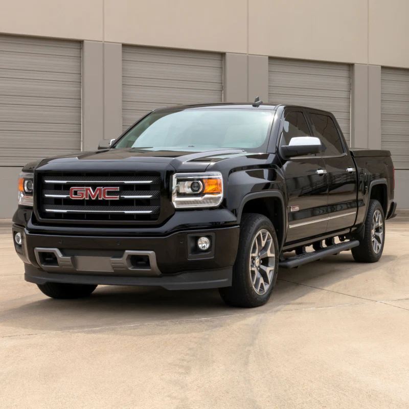 ARIES AscentStep 5-1/2" x 85" Black Steel Running Boards (No Brackets) Model 2057985 - Image 5