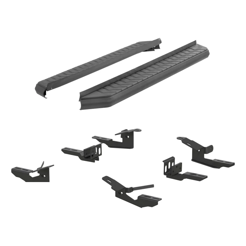 ARIES AeroTread 5" x 76" Black Stainless Running Boards Model 2061003