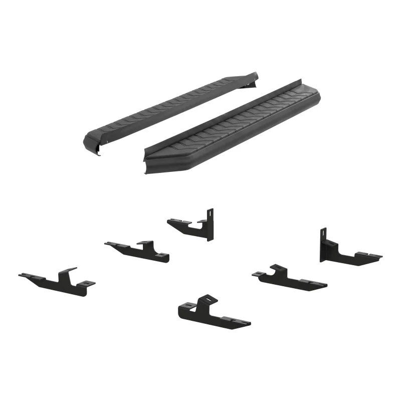 ARIES AeroTread 5" x 67" Black Stainless Running Boards Model 2061006
