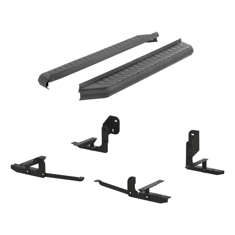 ARIES AeroTread 5" x 70" Black Stainless Running Boards Model 2061011