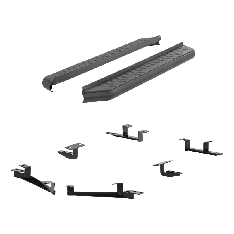 ARIES AeroTread 5" x 70" Black Stainless Running Boards Model 2061014