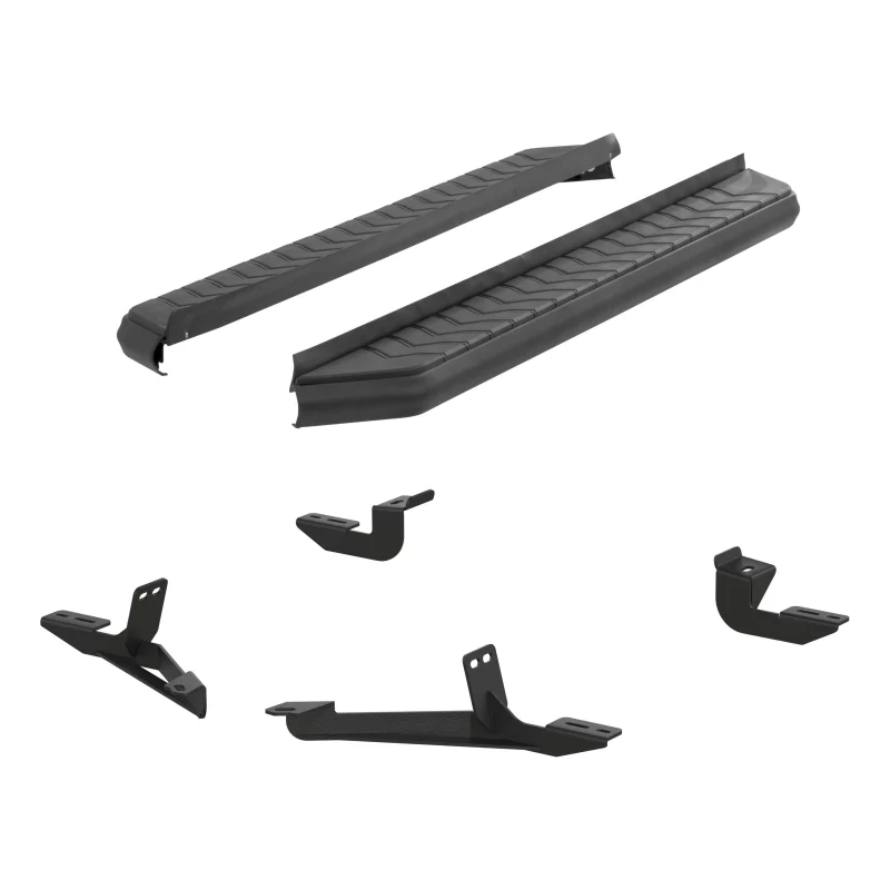 ARIES AeroTread 5" x 67" Black Stainless Running Boards Model 2061018