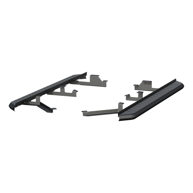 ARIES AeroTread 5" x 73" Black Stainless Running Boards Model 2061022