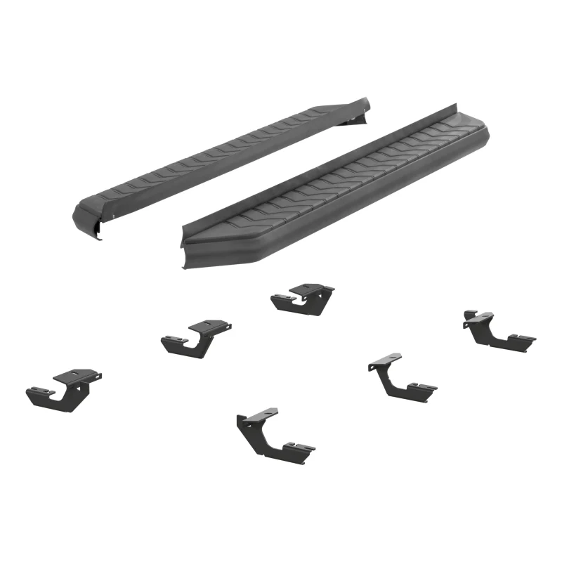 ARIES AeroTread 5" x 73" Black Stainless Running Boards Model 2061031