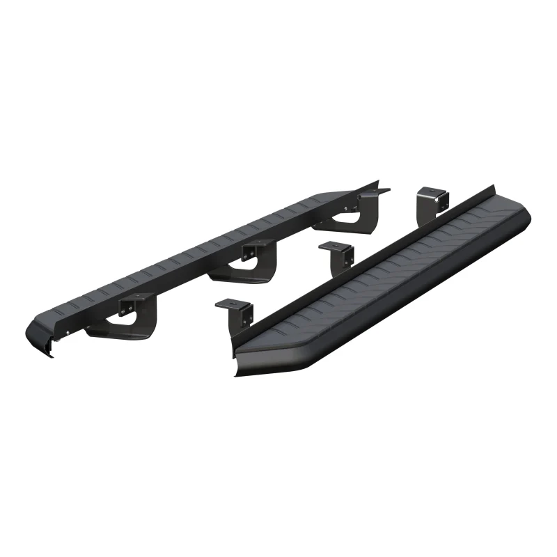 ARIES AeroTread 5" x 73" Black Stainless Running Boards Model 2061040