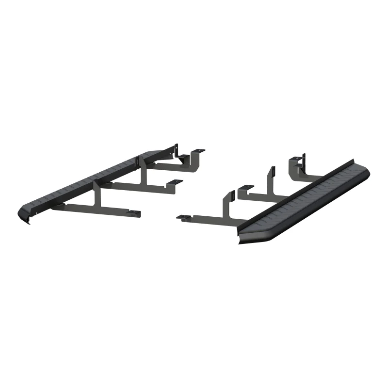 ARIES AeroTread 5" x 73" Black Stainless Running Boards Model 2061041