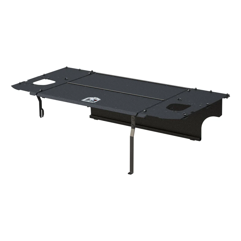 ARIES Black Aluminum Security Cargo Lid, Select Jeep JK Unlimited Model 2070475
