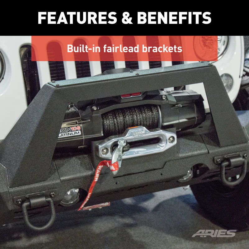 ARIES Winch Adapter Plate with Fairlead Mount Model 2072100 - Image 4