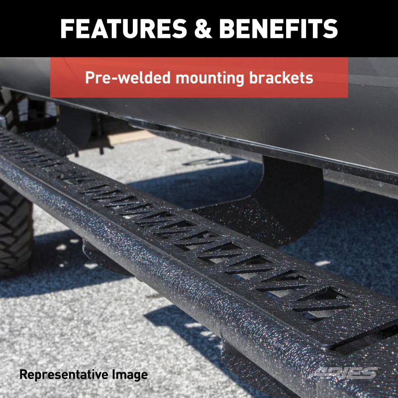 ARIES Rocker Step Running Boards, Select Jeep Grand Cherokee Model 2074103 - Image 7